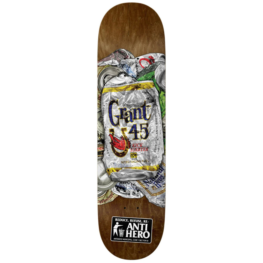 ANTIHERO DECK GRANT REFUSE (8.4")