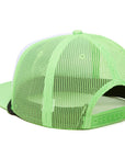 THRASHER ELLIPSE LOGO TRUCKER ROPE SNAPBACK GREEN