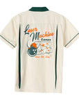 LOSER MACHINE X THE BIG LEBOWSKI OVER THE LINE SHIRT BONE