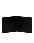 HERSCHEL HANK WALLET LEATHER BLACK - The Drive Skateboard Shop