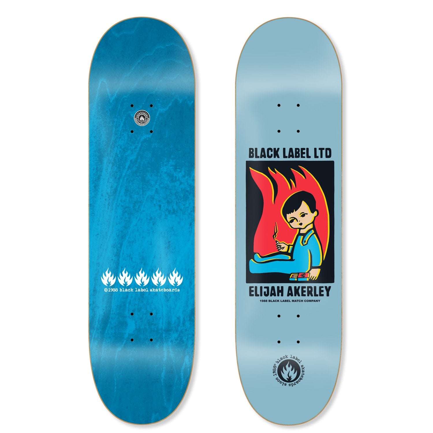 BLACK LABEL DECK AKERLEY FIRESTARTER (8.5