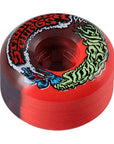 SLIME BALLS WHEELS STRANGER THINGS VOMITS RED/BLACK 99A 54MM - The Drive Skateshop