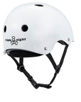 TRIPLE 8 DEEP COVER HELMET WHITE GLOSS