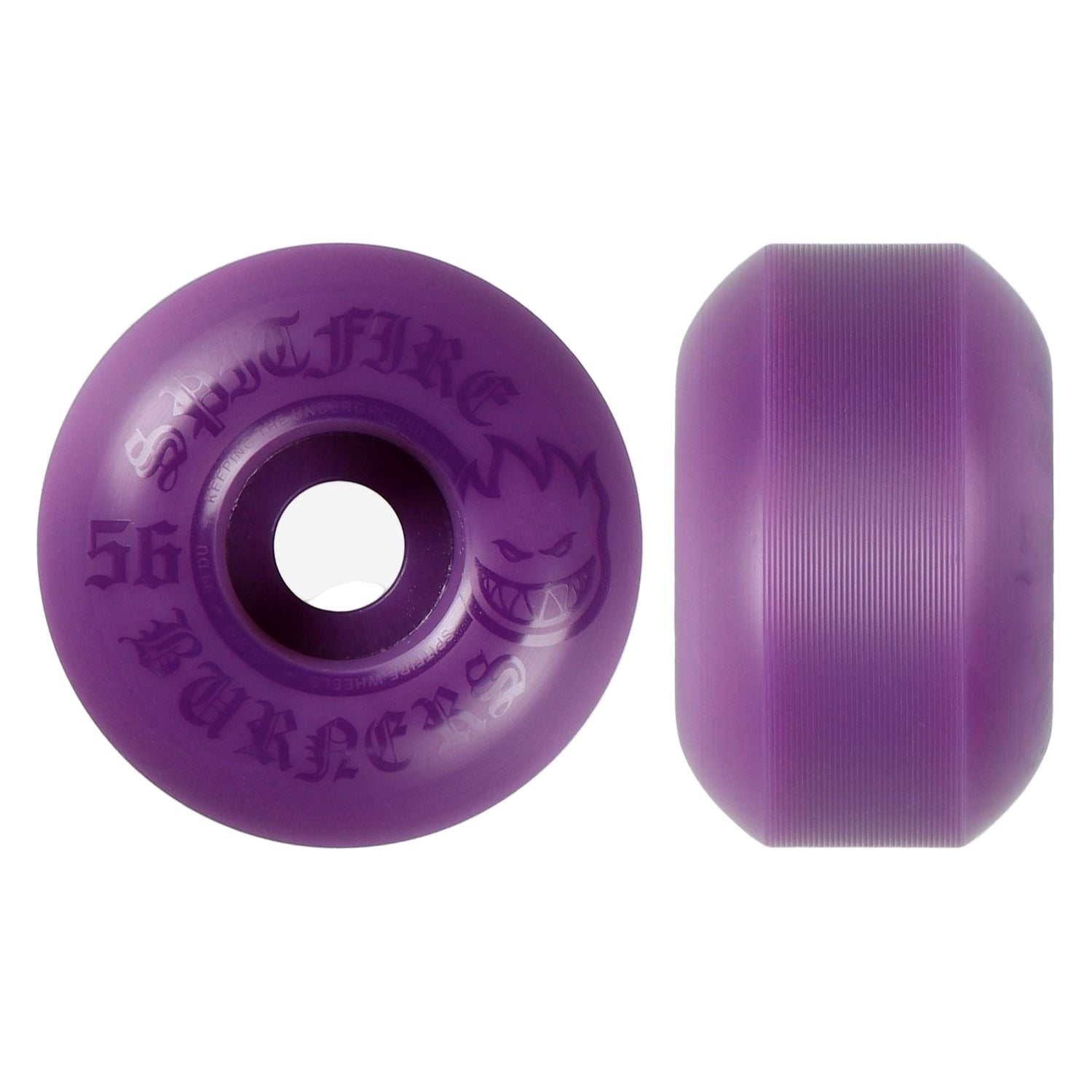 SPITFIRE WHEELS CLASSIC BURNER PURPLE 99A (56MM) - The Drive Skateboard Shop
