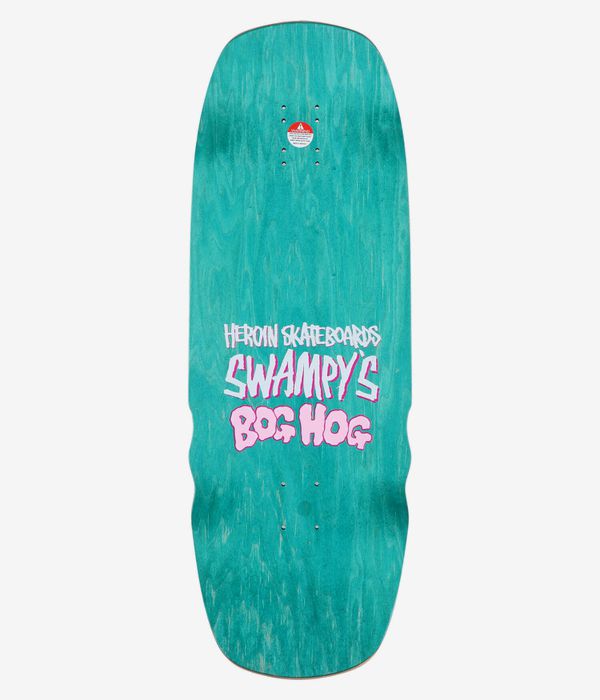 スケートボード HEROIN SKATEBOARDS SWAMPY'S BOG HOG HEROIN DECK - SWAMPYS BOG HOG (10.75
