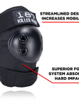 187 KILLER PADS - ADULT SIX PACK PAD SET BLACK - The Drive Skateshop