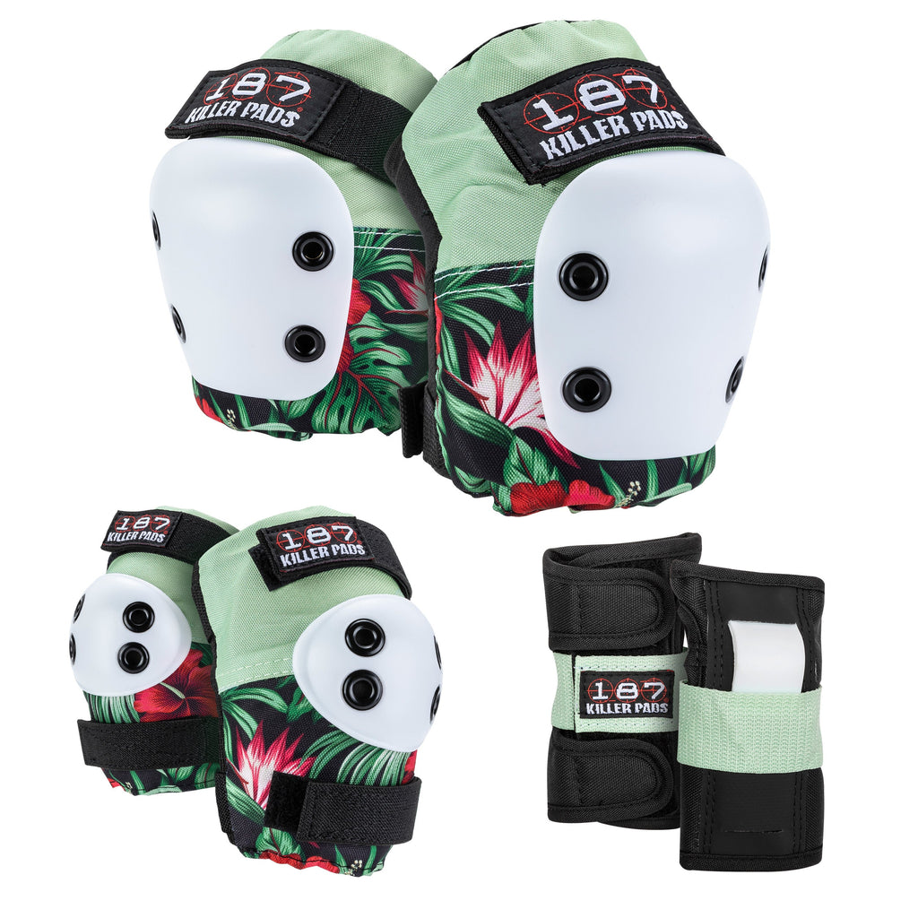 187 KILLER PADS ADULT SIX PACK PAD SET HIBISCUS - The Drive Skateshop