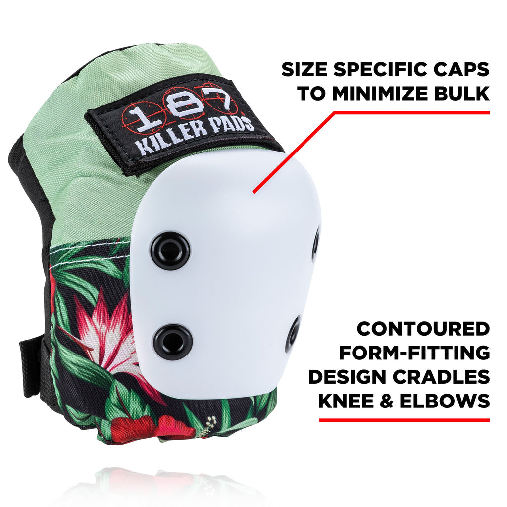 187 KILLER PADS ADULT SIX PACK PAD SET HIBISCUS - The Drive Skateshop