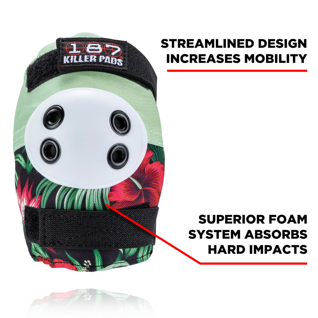 187 KILLER PADS ADULT SIX PACK PAD SET HIBISCUS - The Drive Skateshop