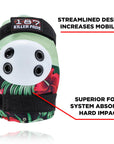 187 KILLER PADS ADULT SIX PACK PAD SET HIBISCUS - The Drive Skateshop