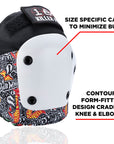 187 KILLER PADS ADULT HOT WHEELS SIX PACK PAD SET - The Drive Skateshop