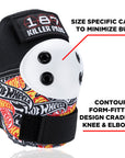 187 KILLER PADS ADULT HOT WHEELS SIX PACK PAD SET - The Drive Skateshop