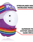 187 KILLER PADS X MOXI - ADULT SIX PACK PAD SET LAVENDER - The Drive Skateshop