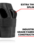 187 KILLER PADS - WRIST GUARD BLACK - The Drive Skateshop