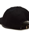 HUF SET OG CV 6 PANEL HAT BLACK - The Drive Skateboard Shop
