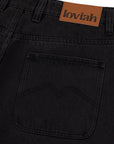 LOVIAH 1990 BAGGY 5 POCKET DENIM PANTS BLACK WASH