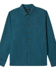 BRIXTON HASTING KAPOK FLANNEL HEATHER AQUATIC - The Drive Skateboard Shop