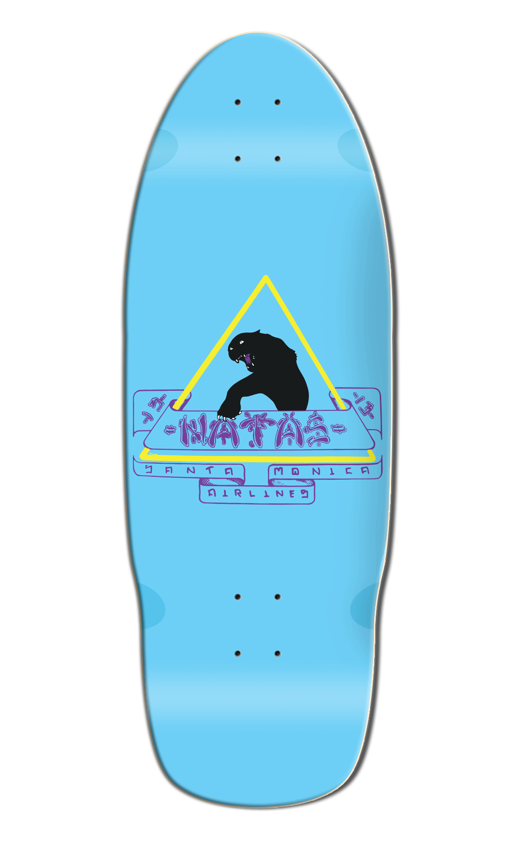 SMA RE-ISSUE DECK NATAS BLUE DIPPED (10&quot;) - The Drive Skateshop