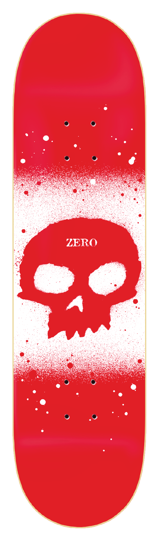 Zero Skateboards Skull Ring Skateboard Decks ZERO Shattered