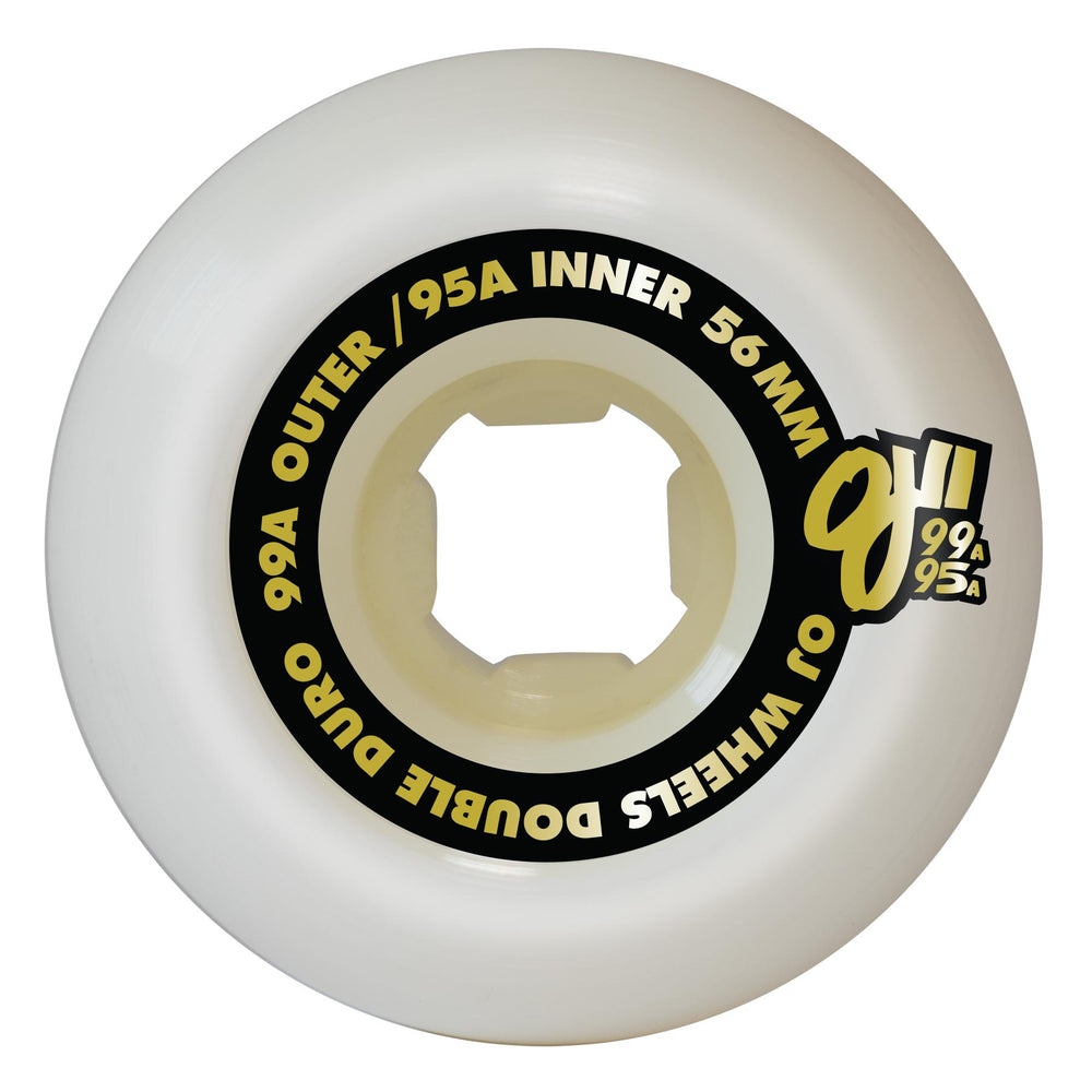 OJ WHEELS DOUBLE DURO CHUBBIES 101A/95A (54MM) - The Drive Skateboard Shop