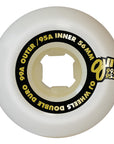 OJ WHEELS DOUBLE DURO CHUBBIES 101A/95A (54MM) - The Drive Skateboard Shop