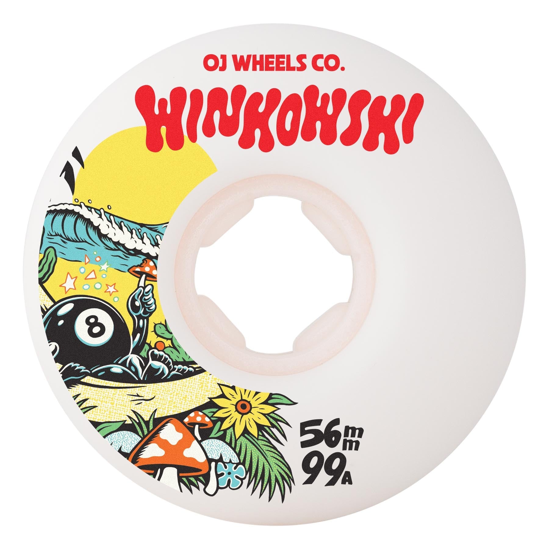 OJS WHEELS ERICK WINKOWSKI MUSHROOM ELITE MINI COMBO 99A (56MM) - The Drive Skateboard Shop