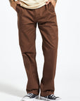 BRIXTON CHOICE CHINO RELAXED PANT PINECONE BROWN - The Drive Skateboard Shop