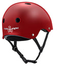 TRIPLE 8 DEEP COVER HELMET RED GLOSSY - The Drive Skateboard Shop