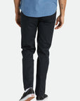 BRIXTON CHOICE CHINO SLIM FIT PANT PANT - BLACK - The Drive Skateshop