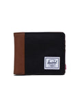 HERSCHEL HANK WALLET BLACK/TAN - The Drive Skateboard Shop