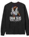 DARK SEAS NIGHT FLYER LONGSLEEVE T-SHIRT BLACK