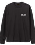 DARK SEAS NIGHT FLYER LONGSLEEVE T-SHIRT BLACK - The Drive Skateboard Shop