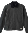 BRIXTON MECHANIC GARAGE ZIP JACKET WASHED BLACK