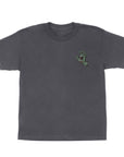 SANTA CRUZ YOUTH T-SHIRT SCREAMING HAND CHARCOAL MOSS - The Drive Skateboard Shop