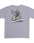 INDEPENDENT YOUTH T-SHIRT TAKE FLIGHT SPORT GREY - The Drive Skateboard Shop