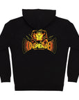 INDEPENDENT ZIP HOOD MANUFACTURED SPAN BLACK - The Drive Skateboard Shop