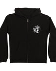 SANTA CRUZ YOUTH ZIP HAND DOT BLACK