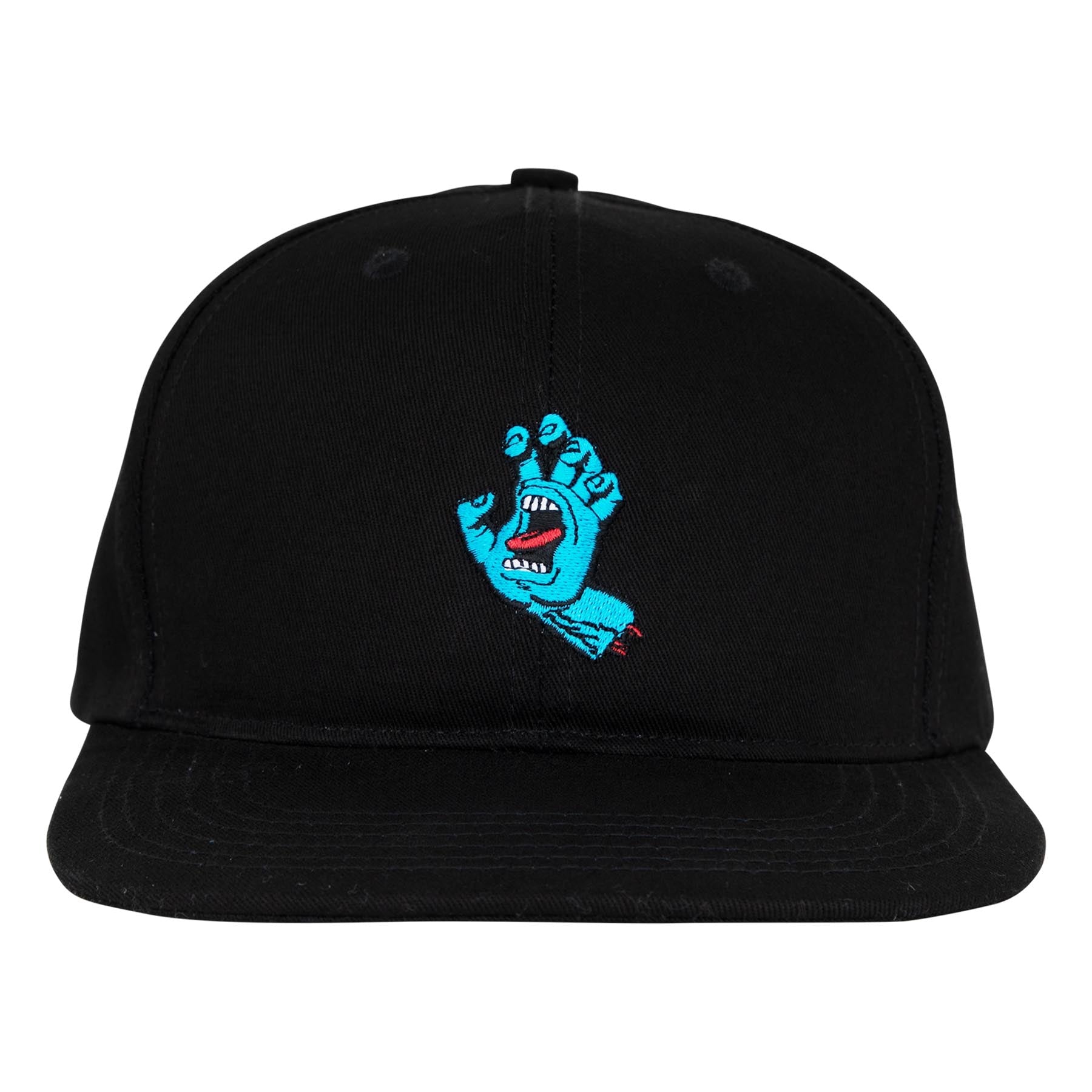 SANTA CRUZ SNAPBACK SCREAMING HAND BLACK