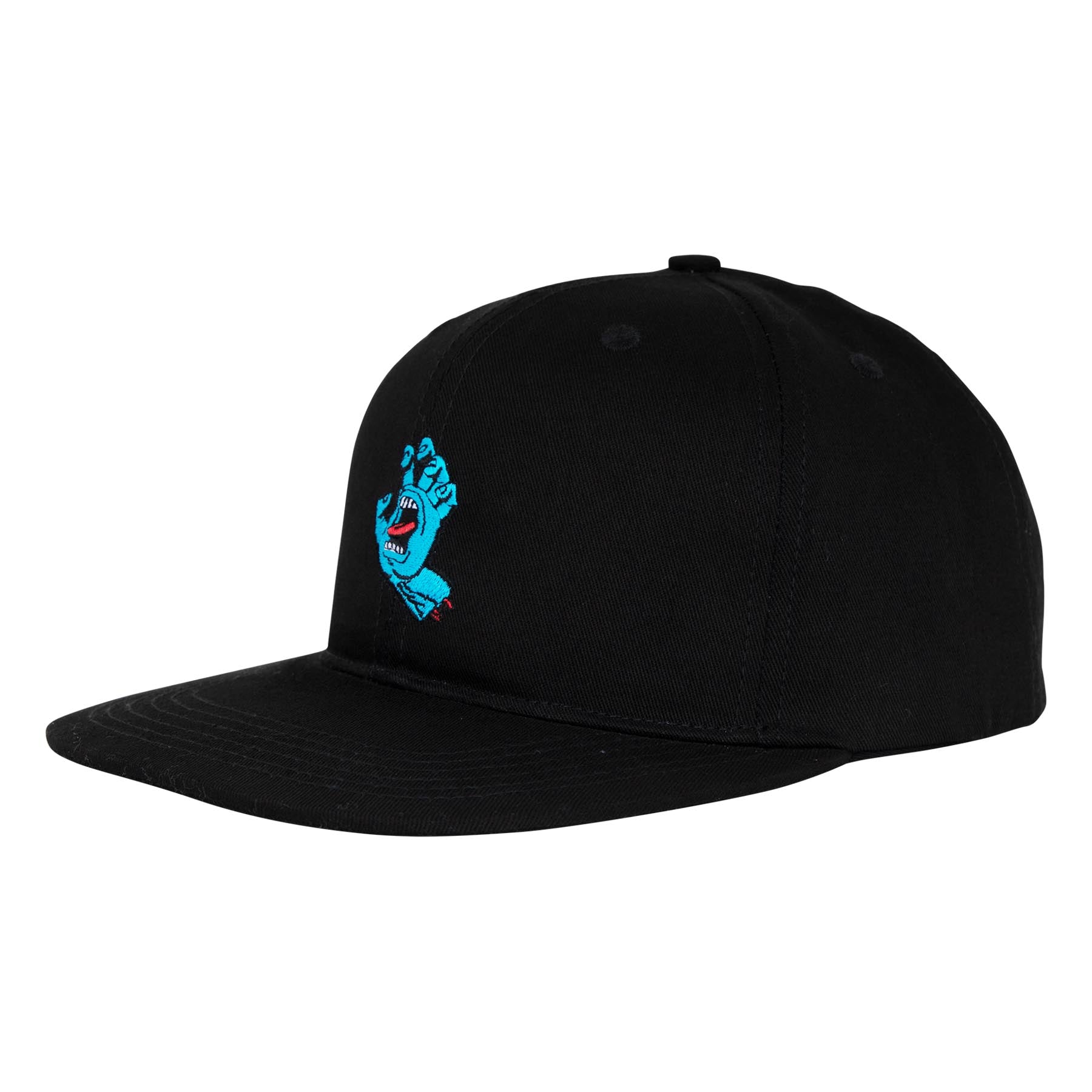 SANTA CRUZ SNAPBACK SCREAMING HAND BLACK