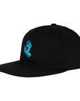 SANTA CRUZ SNAPBACK SCREAMING HAND BLACK