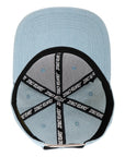 SANTA CRUZ SNAPBACK SCREAMING HAND LIGHT DENIM