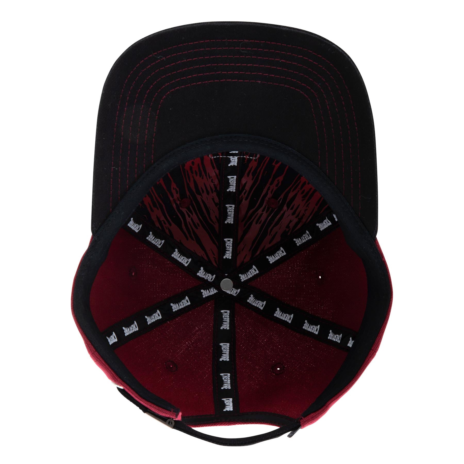 CREATURE STRAPBACK 9 TO 6 MAROON