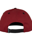 INDEPENDENT STICKER SLAP SNAPBACK MAROON