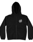 SANTA CRUZ YOUTH WINDBREAKER OPUS DOT CHEST BLACK