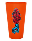 SANTA CRUZ SPEED WHEELS SCREAMING HAND PINT GLASS