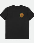 BRIXTON RANCHO S/S T-SHIRT BLACK - The Drive Skateshop