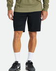 BRIXTON CHOICE CHINO SHORT 19" BLACK - The Drive Skateshop