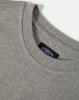 BRIXTON X FORD COUNTRY JERSEY HEATHER GREY