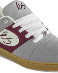 ES ACCEL SLIM GREY/BURGANDY