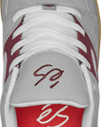 ES ACCEL SLIM GREY/BURGANDY